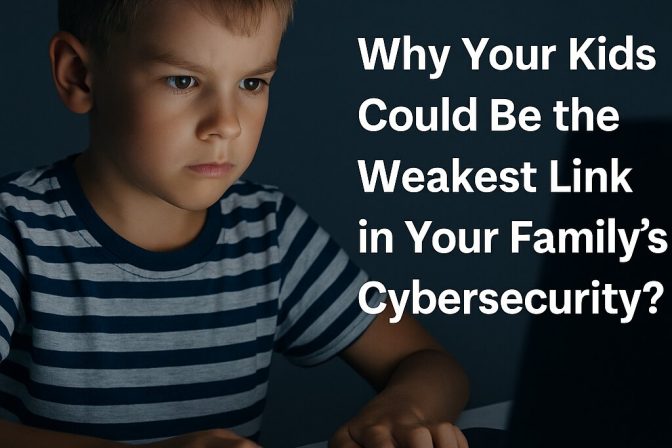 Why Your Kids Could Be the Weakest Link in Your Family’s Cybersecurity!
